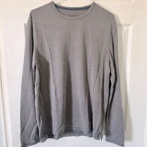 BOSTON TRADERS | Grey Long-Sleeved Tee